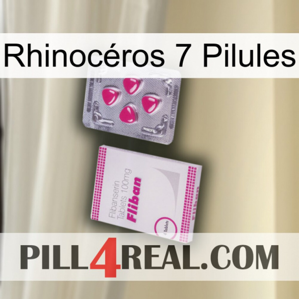 Rhinocéros 7 Pilules 32